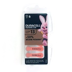 Батарейки размер № 13 Duracell (6 штук)