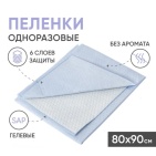 Одноразовые впитывающие пеленки 80х90 см (10 шт) Beside