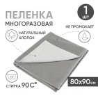 Многоразовая впитывающая пеленка  80x90 см Beside