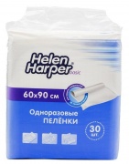 Впитывающие пеленки Helen Harper Basic, 60х90см, 30шт. 