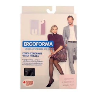 Чулки компрессионные Ergoforma UP унисекс 1 класса компрессии EU 214 фото 5487