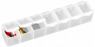 Таблетница на 7 дней (Пилюля) фото 3409