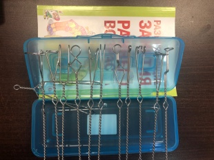 Зонды массажные логопедические по Новиковой (витые ручки) 12 шт фото 1006