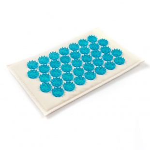 Аппликатор Тибетский Кузнецова  - коврик  12 х 22 см (голубой) фото 2589