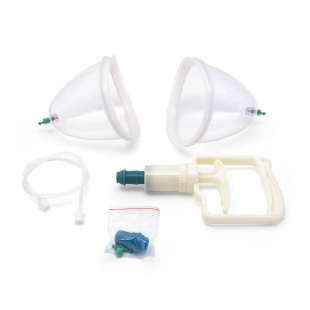 Массажные вакуумные банки Yuexiao  с насосом  (d= 13 см) фото 5114