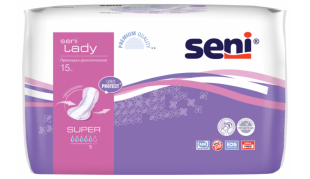 Прокладки урологические Seni lady Super 5 капель 15 штук фото 1512