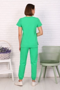  Костюм женский трикотажный ярко-зеленый (размер 48-50) фото 3152
