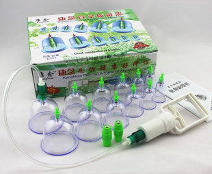  Банки для вакуумного массажа с магнитами (JK-7) 12 шт. фото 5120