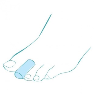 Колпачки силиконовые для защиты пальцев стопы СТ-44 Тривес фото 5379