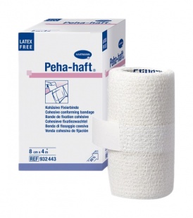Бинт HARTMANN PEHA-HAFT 4м x8 см самофиксирующийся (Пеха хафт)  фото 3058
