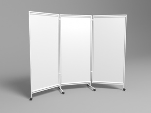 Ширма медицинская трехсекционная М171-01/3 фото 3072