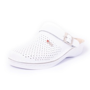 Сабо женские Леон  арт. MED202W (белый) фото 5546