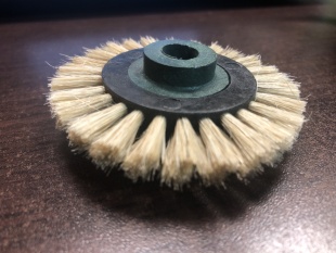 Щетка из натуральной  щетины 2 ряда фото 4174