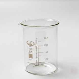 Стакан Н-1 250 мл с делениями (ТС) фото 1906