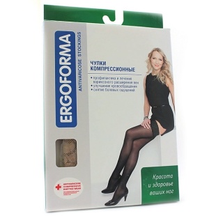 Чулки компрессионные Ergoforma (211) 1 класса компрессии фото 5492