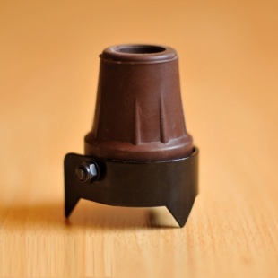 Накостыльник (наконечник) с УПС (размер 19 мм) для трости фото 4150