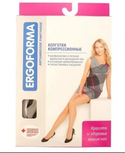 Колготки компрессионные Ergoforma м.112 (телесные) фото 2728