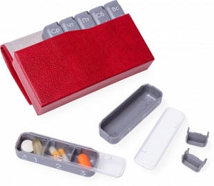  Таблетница Пилюля ПРЕМИУМ  в кейсе фото 5436