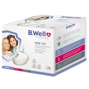 Ингалятор (небулайзер) B.Well WN-117 фото 1339