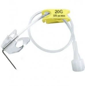 Игла Губера Сурекан с крыльями-бабочка и удлинителем 20G (0,9 х 20 мм)  B. Braun Surecan фото 887