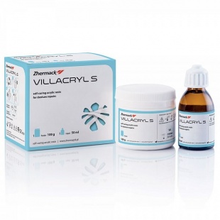 Виллакрил S (Villacryl S), V4, пластмасса для ремонта протезов, 100г+50мл фото 1451