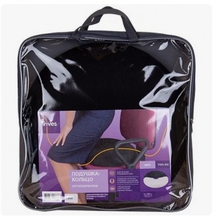 Подушка ортопедическая на сиденье П-431 Тривес (от геморроя / послеродовая)) фото 3004