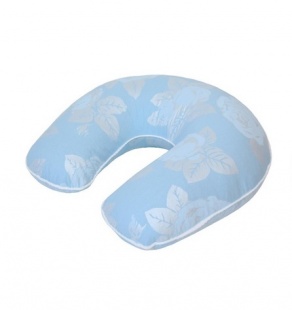 Подушка Подкова  (лепестки лузги гречихи), 35х35 см фото 2857