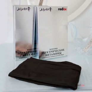 Колготки redox с электрическими витаминами «Серебрянная нить» 20 µА фото 4268