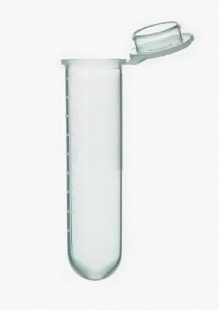 Пробирка цилиндрическая с защелкивающейся крышкой 10 мл (пластик) фото 2937