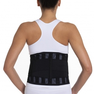 Корсет поясничный с упругими пластинами КомфОрт К 608 фото 3734