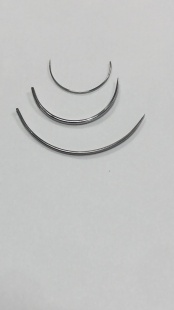 Игла хирургическая  (3 шт) набор режущие иглы фото 5796