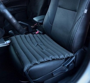 Подушка на сиденье с лузгой гречихи Гемо-Комфорт Авто 50x50 фото 2866