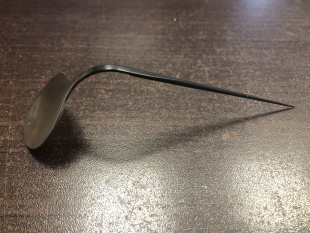 Крючок ушной однозубый острый изогнутый №1 фото 5092