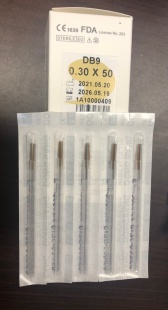 Иглы акупунктурные 0,3 * 50 мм (с направителем) Dong Bang (Корея) фото 2120