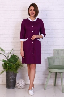 Медицинский халат женский (модель 186 С) цветной (50 размер) фото 2146