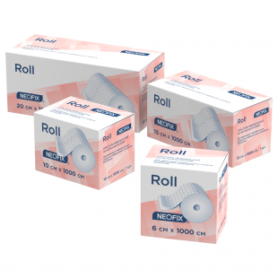 Пластырь  NEOFIX Roll  рулон 5 см х 10 м фиксирующий гипоаллергенный нетканный фото 5855