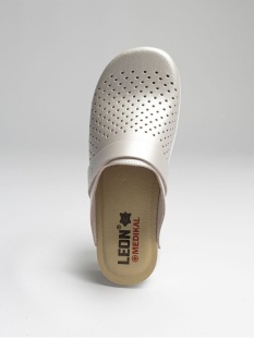 Сабо женские Леон  арт. MED102P (перламутр) фото 5551