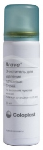 120105 Coloplast Очиститель Brava для удаления адгезивов  спрей 50 мл фото 4279