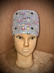 Колпак медицинский"Кошечки" фото 1983