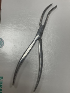 Щипцы секвестральные изогнутые № 2 фото 5974