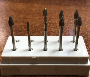 Бор стоматологический алмазный большой фото 1385