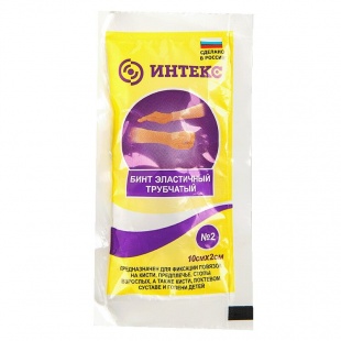 Бинт сетчатый трубчатый Интекс №2  (10х2 см) фото 4572